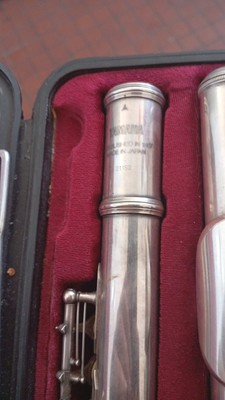 Yamaha Flute 211SII Fully Serviced.This Piece Was Made In 1887 In