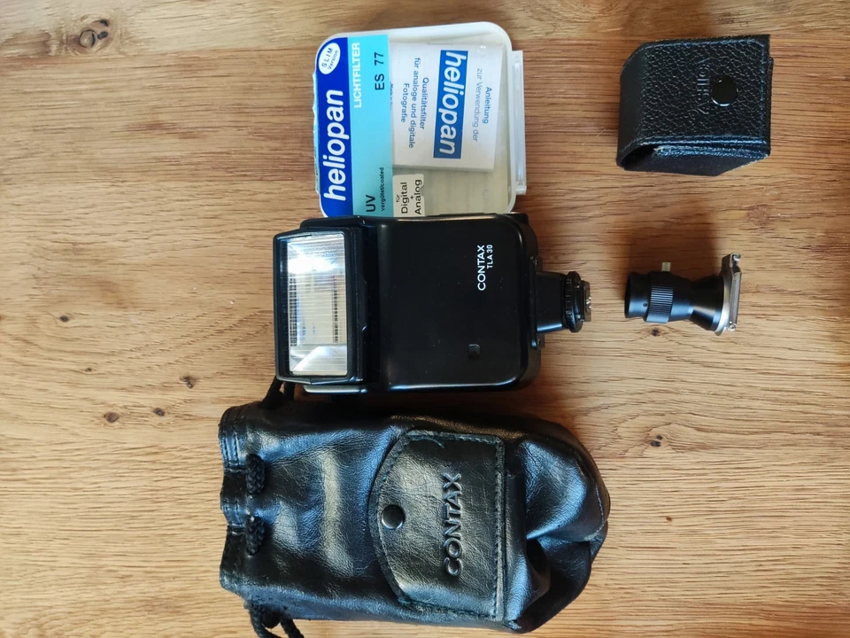 CONTAX RTS II Quartz - viel Zubehör , TLA 30, Sucherlupe Yashica, Zwischenringe - Bild 3 von 4