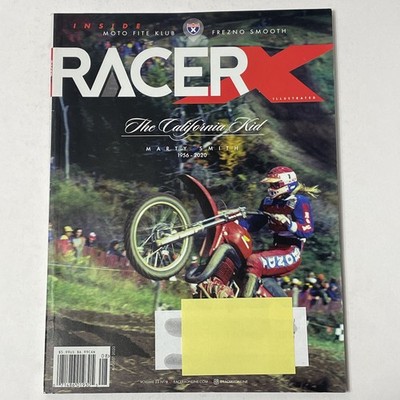 Racer X Magazine 2020 August Marty Smith California Kid Tribute Moto Fite Klub