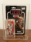 Vintage Kenner Star Wars Han Solo Trenchcoat w/77 Back Cardback & Case NO COO