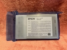 Genuine Epson Ink Cartridge T6037 Light Black Date: November 2023