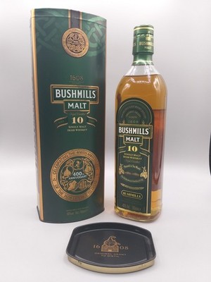 Bushmills Malt 10 Years Whiskey 400 Years Anniversary 40% Irland OVP 0,7 Liter