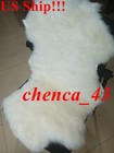 US!!! Natural Soft 60x100cm Genuine Sheepskin Fluffy Fur Sheepskin Rugs Windward