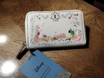 Disney Tangled Zippered Card Wallet By Danielle Nicole Beautiful New With Tags