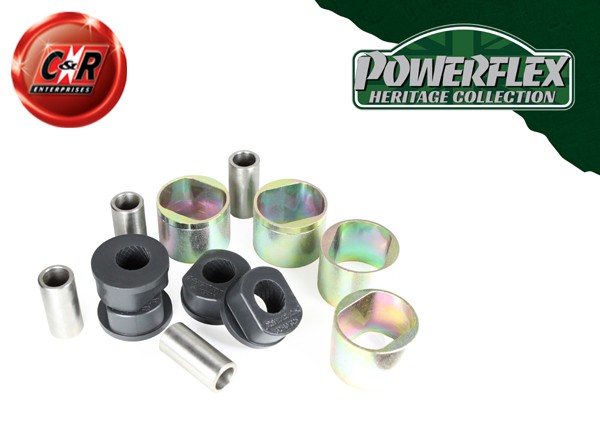 PFF32-107G25H Powerflex Heritage Front Radius Arm Front Bushes Caster 25mm Lift