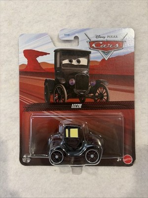 Disney Pixar Cars LIZZIE Classic Ford Model T Mattel Diecast 2026