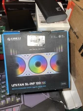 Lian Li SL-Infinity 120mm Case Fan - White (3-Pack)