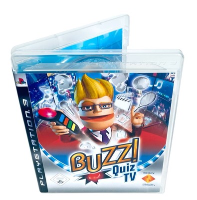 Buzz! Quiz TV - Sony Playstation 3 (PS3, 2008) OVP mit Anleitung
