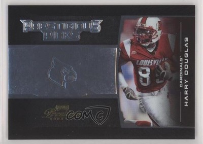 2008 Prestige Prestigious Picks Black /500 Harry Douglas #PPI-15 Rookie RC x6g