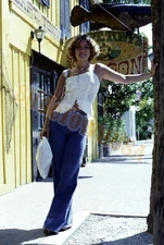 Vintage 1970's 35mm Film Slide Pretty Woman Fashion X-4678