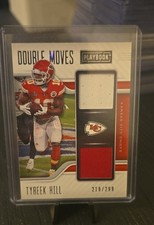2021 Panini Playbook - Double Moves Relics Tyreek Hill #DM-THI 218/299 (MEM)