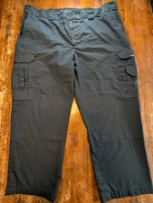 Elbeco Tek3 Men's Navy Uniform Grip Waistband EMS Fire Pants Cargo Pockets Used