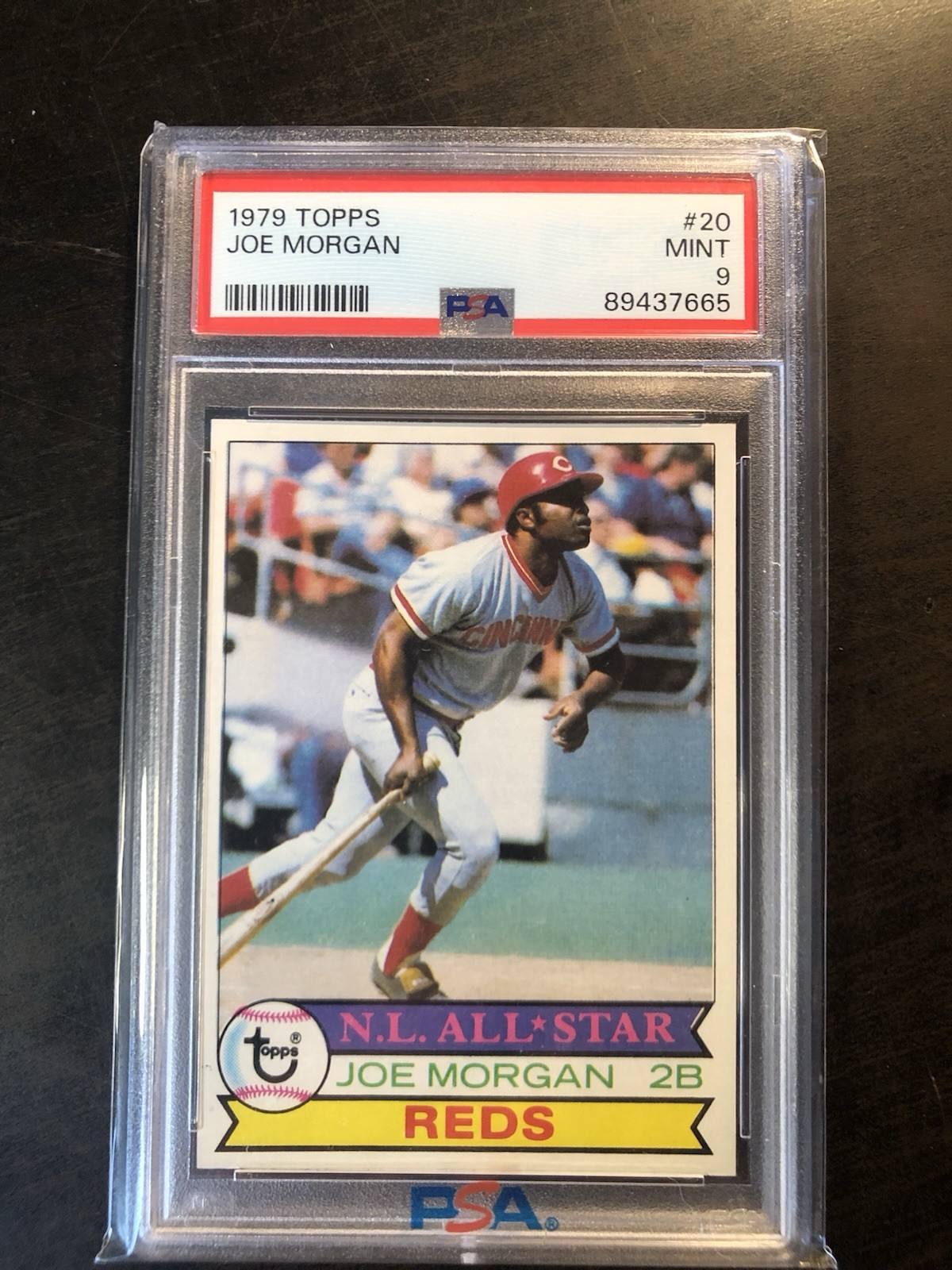 1979 TOPPS #20 JOE MORGAN REDS HOF PSA 9