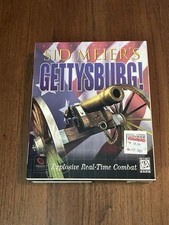 *Brand New* Sid Meier’s Gettysburg (PC/EA/1997) Big Box 90s PC Gaming CIB