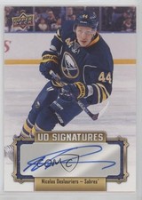 2016-17 Upper Deck UD Signatures Nicolas Deslauriers #UDS-ND Auto 1h6a