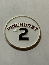 Pinehurst Resort 'Pinehurst No. 2 Course' Golf Design 1" Coin Style Golf Marker
