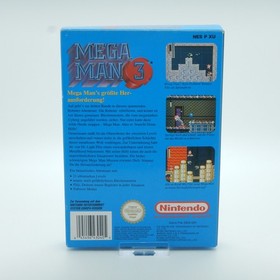 Mega Man 3 - Nintendo NES - PAL OVP Anleitung Sehr Gut