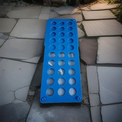 Wäschefaltbrett blau Clothes Folder T-Shirt Falthilfe Hemdenfalter Kunststoff...