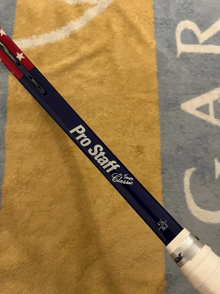 Wilson Pro Staff Tour Classic 85 Stars & Stripes Tennisschläger, L2, 16x18, 357g - Bild 2 von 4