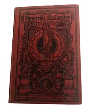 Milwaukee America Kalender fur das jahr 1924 in German HB cloth cover book