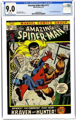 Amazing Spider-Man #111 CGC 9.0 1972 4464465022