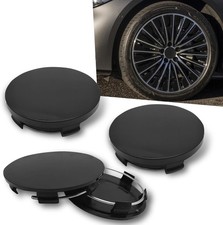 4 PCS Car Wheel Center Cap, ABS Snap-in Anti-Fall Fastening Installation Accesso