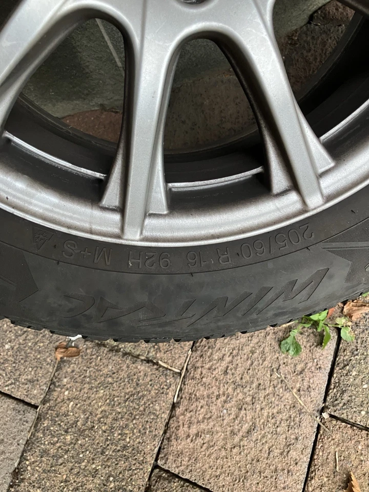 Mercedes-Benz C-Klasse W205 Winterkompletträder Alufelgen Winterreifen - Bild 4 von 4