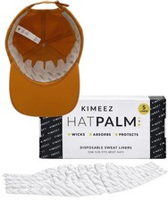 Hat Sweat Liner, Protect Hats from Sweat Stains, Invisible, Stay-Put Hat Prot...