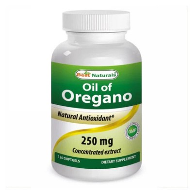 Oregano Oil 120 Softgels 250 mg by Best Naturals