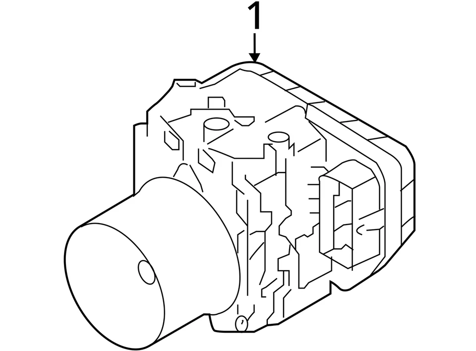 Módulo de control de bomba Abs Infiniti Q70 2014-2014 VGSS5 Foto 4 de 4