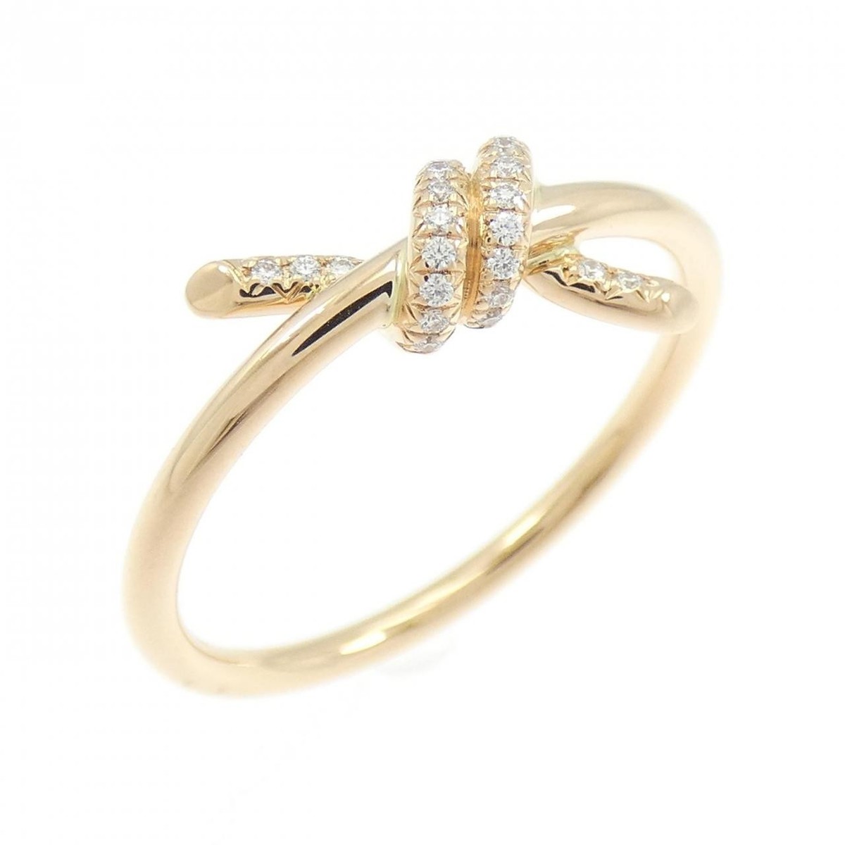 Authentic TIFFANY&Co. Knot Ring #230-000-337-6422 | eBay