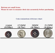 11 Pieces Genuine Natural Horn Blazer & Suits Button Set - for Blazer, Sport ...