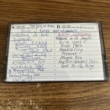 Guns N  Roses NoiseMakers cassette Live