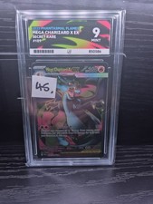Mega Charizard x EX 109/094 Me02: Phantasmal Flames Holo Ace 9 Mint