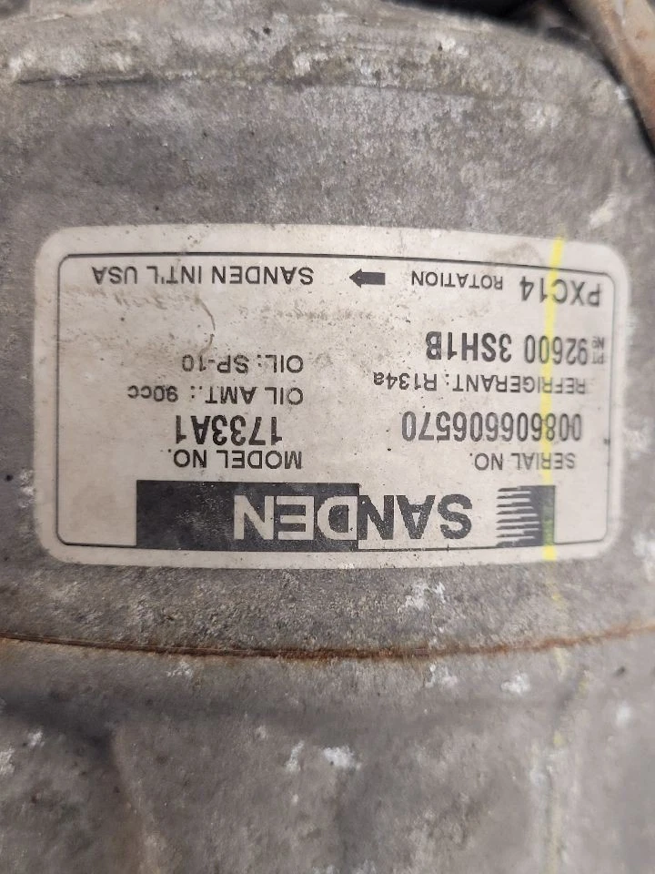 2013-2019 NISSAN SENTRA AC Compressor 926003SH1C        Foto 2 de 4