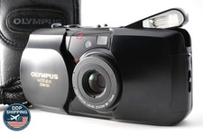 Mint Olympus Stylus Zoom DLX mju Deluxe 35mm Point Shoot Film Camera 112