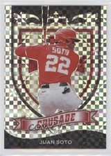 2021 Panini Chronicles Crusade Building Blocks Prizm Juan Soto #18 0b3