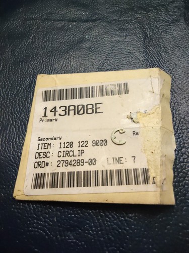 1120 122 9000 Genuine OEM Stihl Circlip