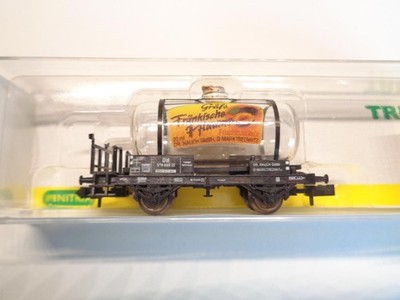 MINITRIX 15102 Glaskesselwagen FRÄNKISCHE PFLAUME in OVP (23042)