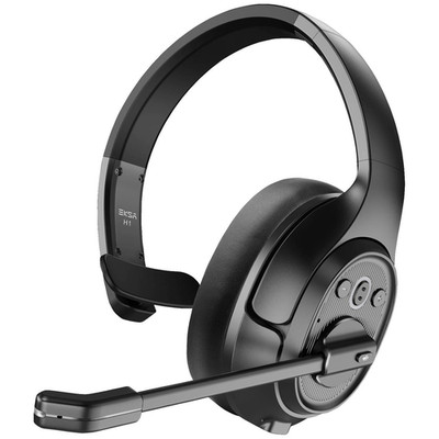 EKSA H1 Computer On Ear Headset Kopfhörer Gaming-Headset Bluetooth Mono Mikrofon