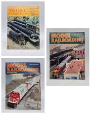 Vintage Lot Of 3 Train Magazine Model Railroading 1984