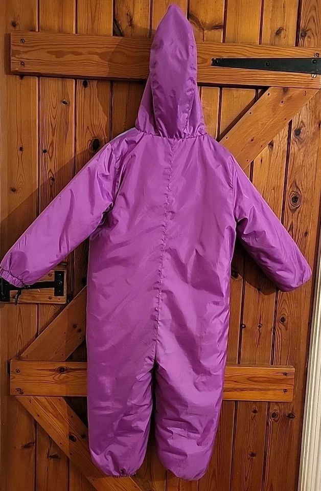 GIRLS DISNEY FROZEN SNOWSUIT AGE 2-3YEARS . ELSA AND ANNA. . PREOWNED. EX CON - Image 3 of 4