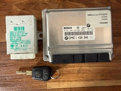 BMW E36 M43 316i 1,9L M43 Steuergerät DME Motorsteuergerät EWS Schlüssel