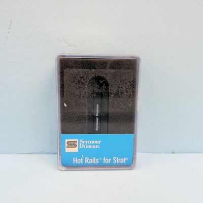 Seymour Duncan SHR-1 Hot Rails Single Coil Sized Humbucker Pickup Black Bridge