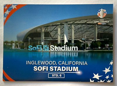 COPA AMERICA USA 2024 Card EF #006 SOFI STADIUM INGLEWOOD CALIFORNIA Peru