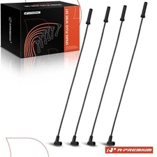 A-Premium New 4Pcs Spark Plug Wire Set 7mm for Chevy S10 GMC Sonoma Isuzu Hombre