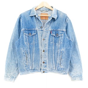 Levi's 70500 Vintage Blue Denim Trucker Jacket Size L | eBay