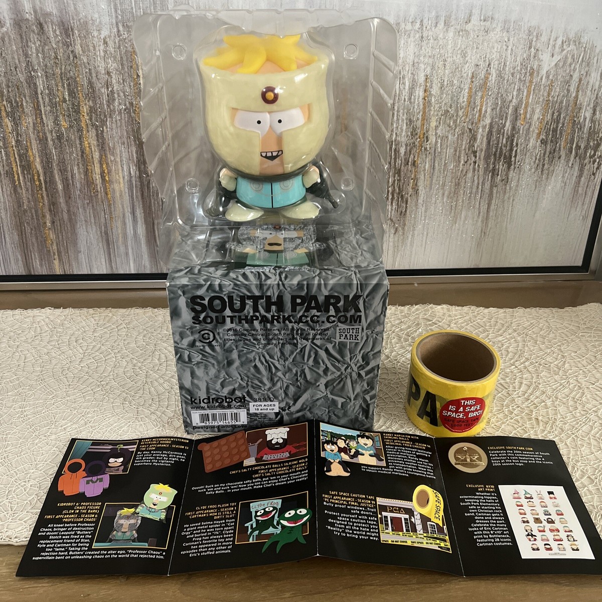 2016 Kidrobot South Park Professor Chaos Butters Toy Figure