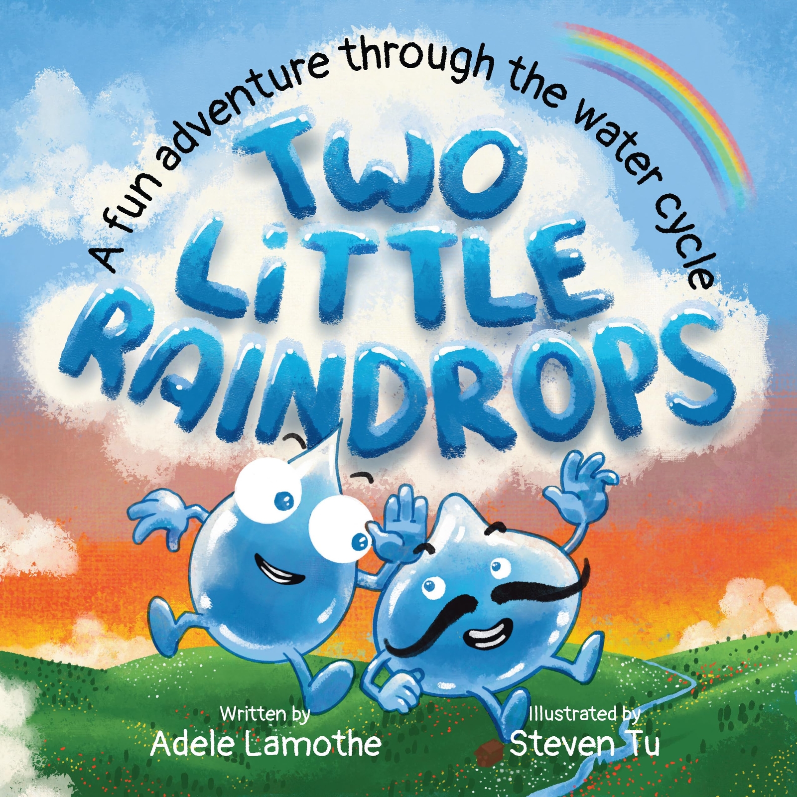 Adele Lamothe Two Little Raindrops (Tascabile)