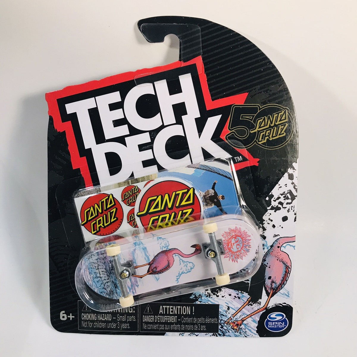 Tech Deck Santa Cruz Fingerboard Ultra Rare Flamingo McCoy